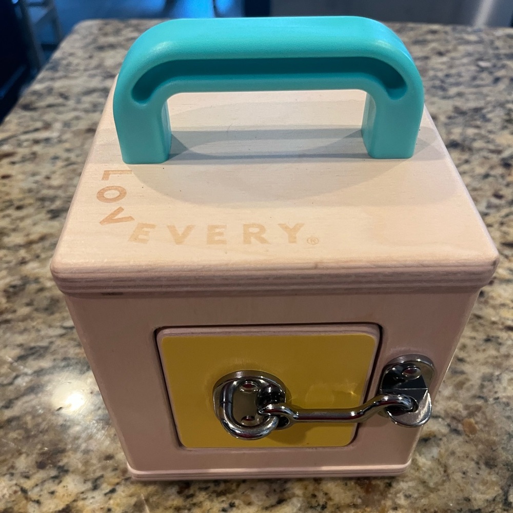 Lovevery Wooden Lock Box
